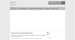 Desktop Screenshot of heilo.no