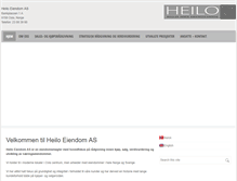 Tablet Screenshot of heilo.no